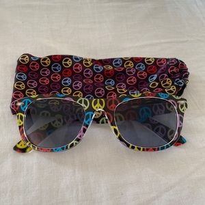 Peace Sign Sunglasses